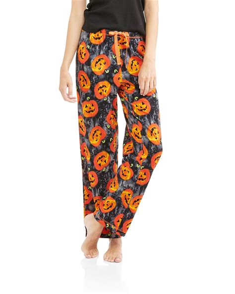 fuzzy halloween pajamas|fuzzy pajama bottoms for women.